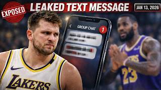 BREAKING : Bronny's Group Chat Text LEAKED - How It Destroyed LeBron & Luka's Relationship