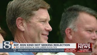 U.S. Rep. Ron Kind not running for re-election, says he's 'run out of gas'