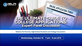 The Muslim Students' Ultimate Guide to College Applications: Expert Panel Discussion