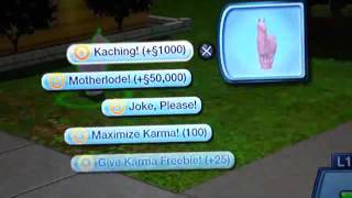 How to get a magic llama in sims 3