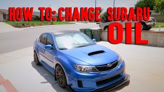 How to Change Subaru Oil