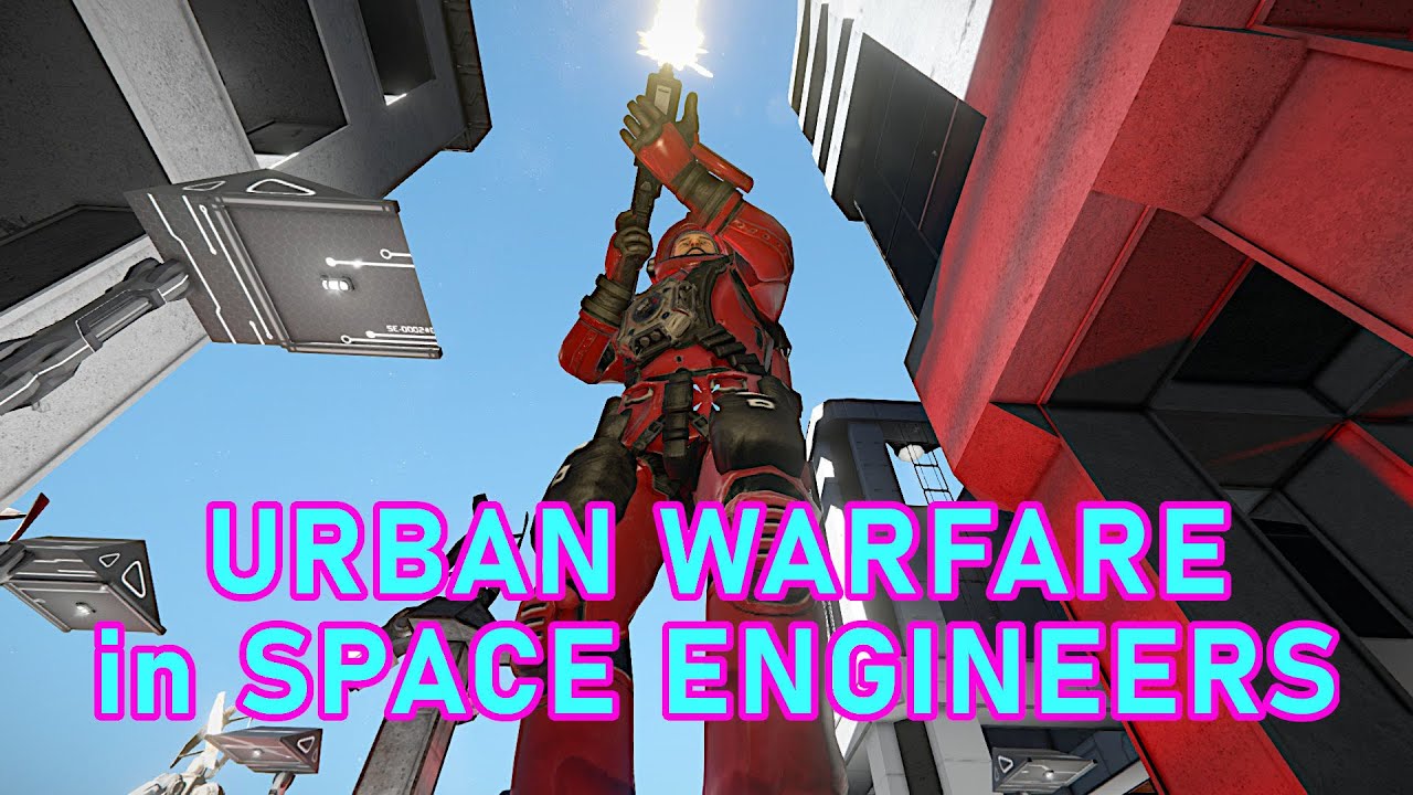 Space Engineers - Urban Warfare - YouTube