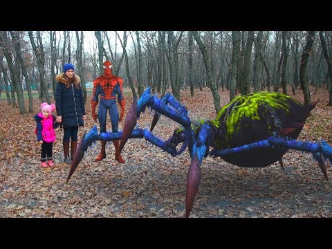 В новом приключении встречаем лесных жителей - паучков (12 серия на KidsFM)