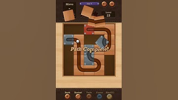 Roll the Ball slide puzzle Star F Pack Level 23 Solution