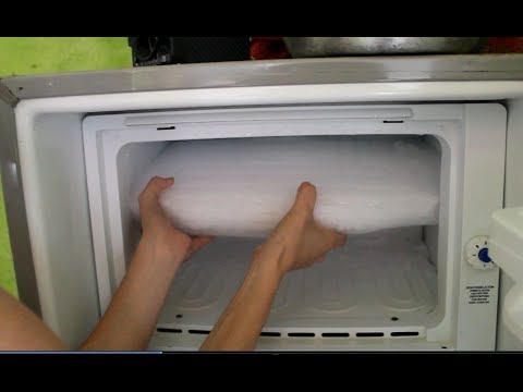 COMO QUITAR HIELO DEL CONGELADOR EN MINUTOS | FRIGORIFICO|