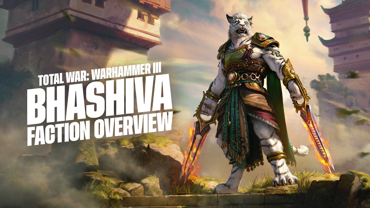 Bhashiva y los Guerreros del Tigre llegan a Total War: Warhammer III este 21 de mayo