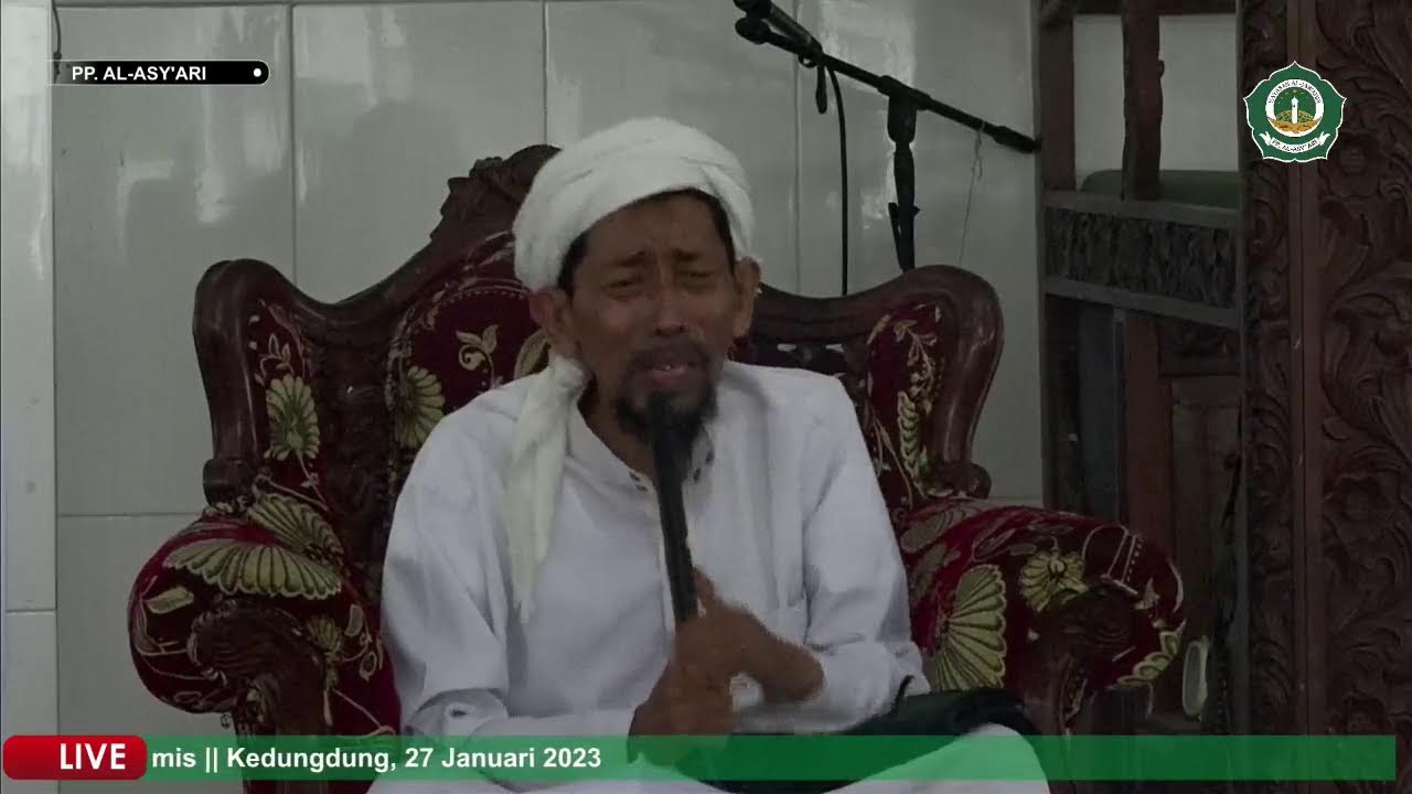 Live Kajian Islam bersama KH. Zainul Arifin Bakri di Masjid Al-Asyari