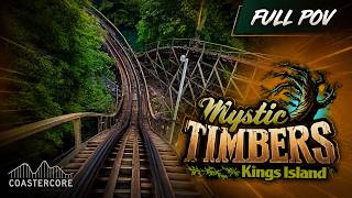 Mystic Timbers POV 🎢 | Full Ride Experience at Kings Island Front Row
