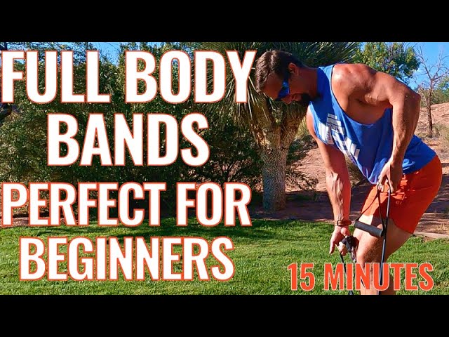 Under 15 Minute Beginner Resistance Band Workout [ Full Body ] 💪 