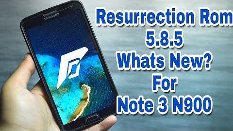 Resurrection Remix v5.8.5 Android 7.1.2 for Samsung Note 3 N900