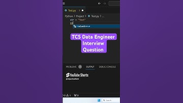 Data Engineer Interview Questions #tcs #coding #dataanlysis #jobinterview #programming #python #etl