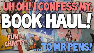 HUGE BOOK HAUL! - I Confess It ALL To My Husband! 