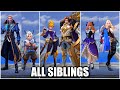 ALL 7 SIBLINGS IN MOBILE LEGENDS | ALL PAIR