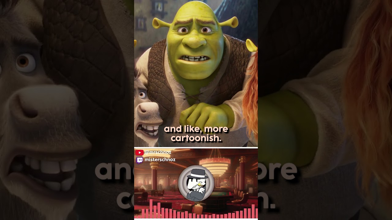 Shrek 5's Donkey design is AWFUL looking #shrek #dreamworks #reaction