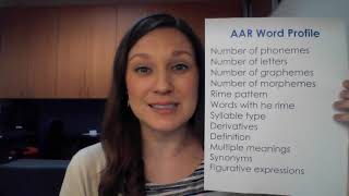 Curriculum Hints Accurate & Automatic Reading Word Profile