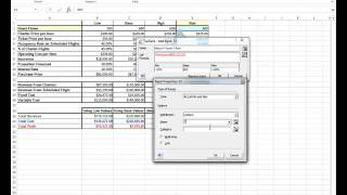 One-way sensitivity analysis using TopRank and Excel