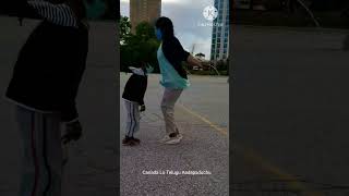 Mom And Son Playing Jump Rope &Kid