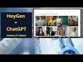 Create AI Videos with HeyGen Video Agent Using a ChatGPT Script