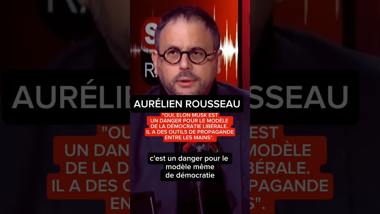 Aurélien Rousseau sur Elon Musk #politique #sudradio