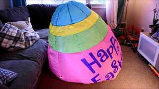 Easter Egg Airblown Inflatable Unboxing Profile