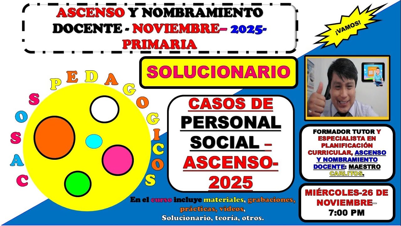 PRIMARIA-ASCENSO-2025-SOLUCIONARIO-CASOS PEDAGÓGICOS-PERSONAL SOCIAL.