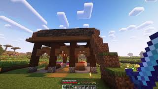 Minecraft Let’s Play Ep. 389 – Finishing the Wool Storage Barn Roof