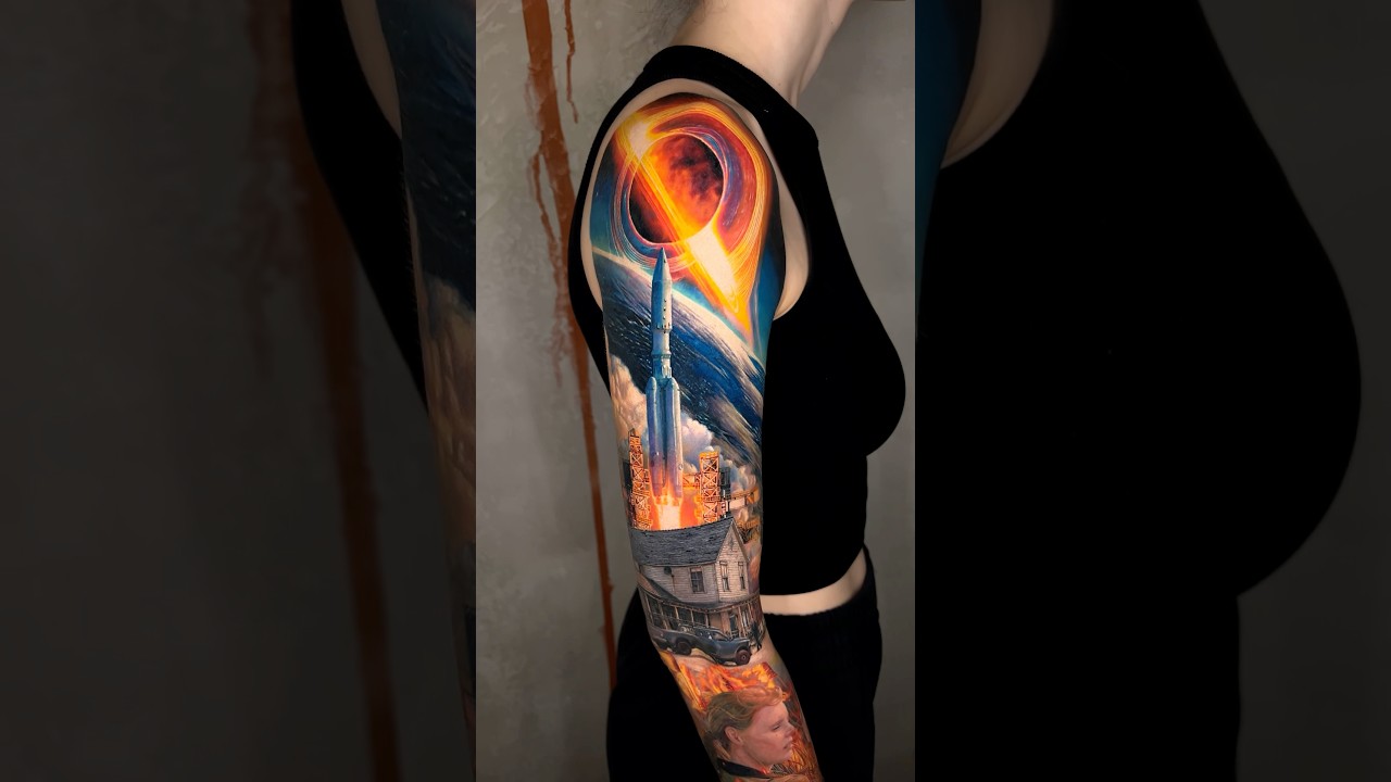 Interstellar🧑&zwj;🚀 #tattoo #татуировка #тату #interstellar #tattoos