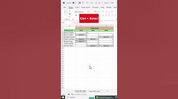 2 Methods for Replacing Errors in Excel. #excel #اكسل #exceltips
