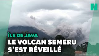 Les Images De Léruption Du Volcan Semeru En Indonésie