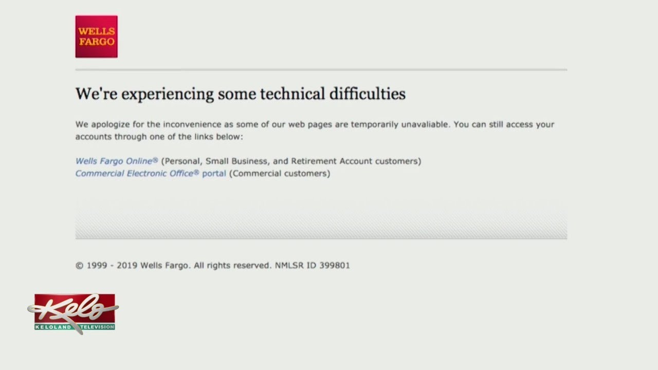 Wells Fargo Still Restoring Banking Access After Outage