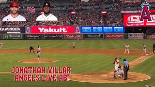 ANGELS JONATHAN VILLAR LIVE AT BAT VS CRISTIAN JAVIER! | July 13, 2022 | ANGELS BASEBALL