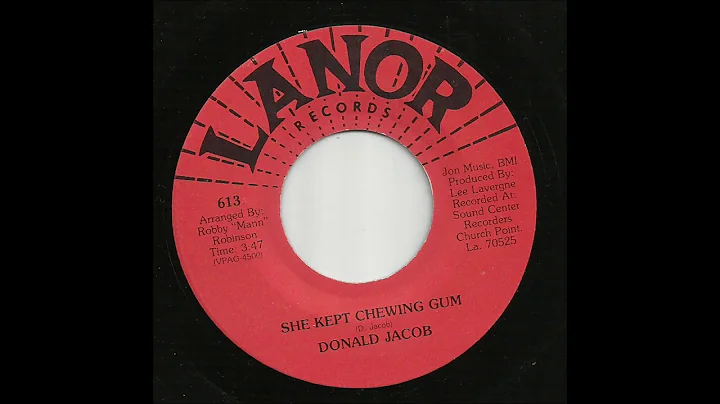 Donald Jacob - She Kept Chewing Gum