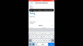 Best way to create iOS database with MobiDB database app for iOS. screenshot 3