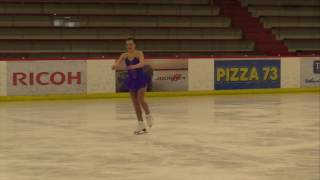 Emily Jeske - Pre-Novice SP Flight A - 2017 Calgary Winter Invitational