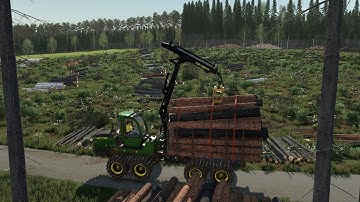 Just 5 videos left... | EP. 31 | Fs22 timelapse | Forestry in Deer lands