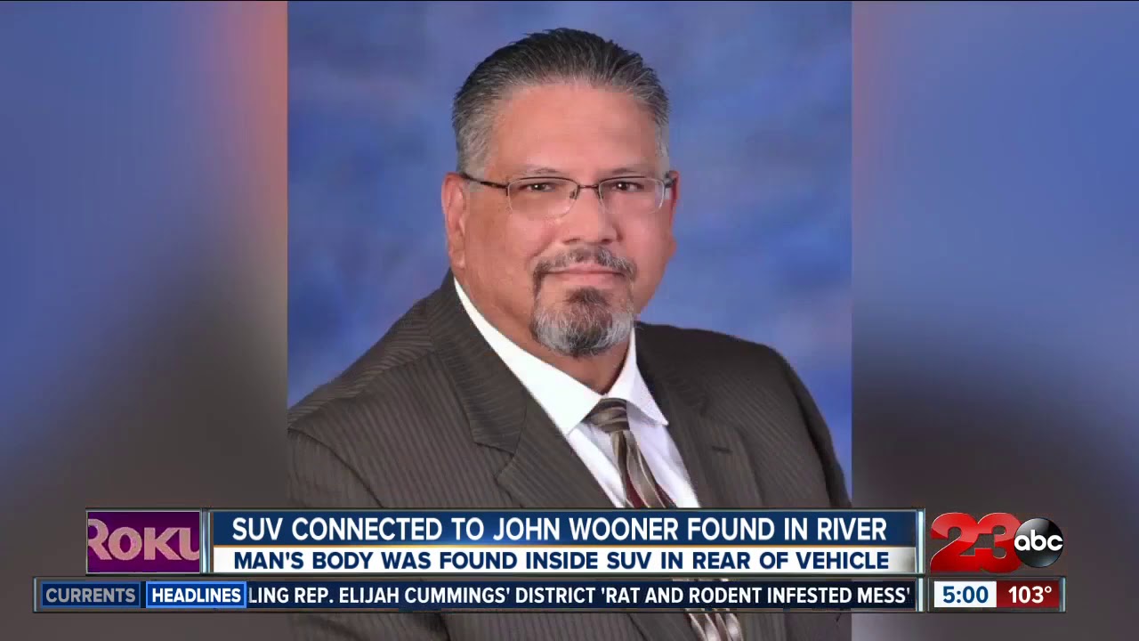 SUV Connected to John Wooner found in Kern River