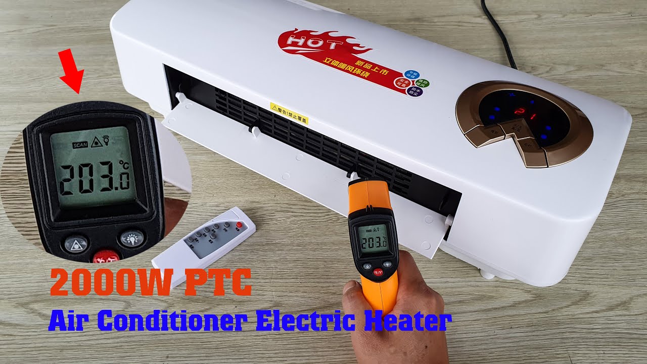 2000W PTC Electric Heater Best Value 2021 YouTube