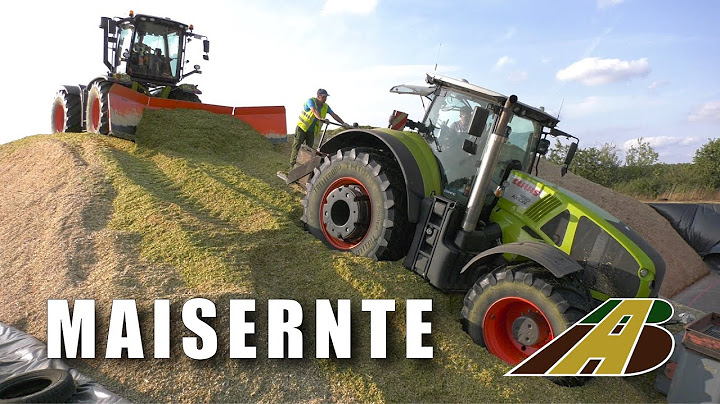 Maishäckseln XXL Maisernte 2023 mit 22 Traktoren, 3 Häcksler, 3 Radlader, Walze Farmer Harvest Press