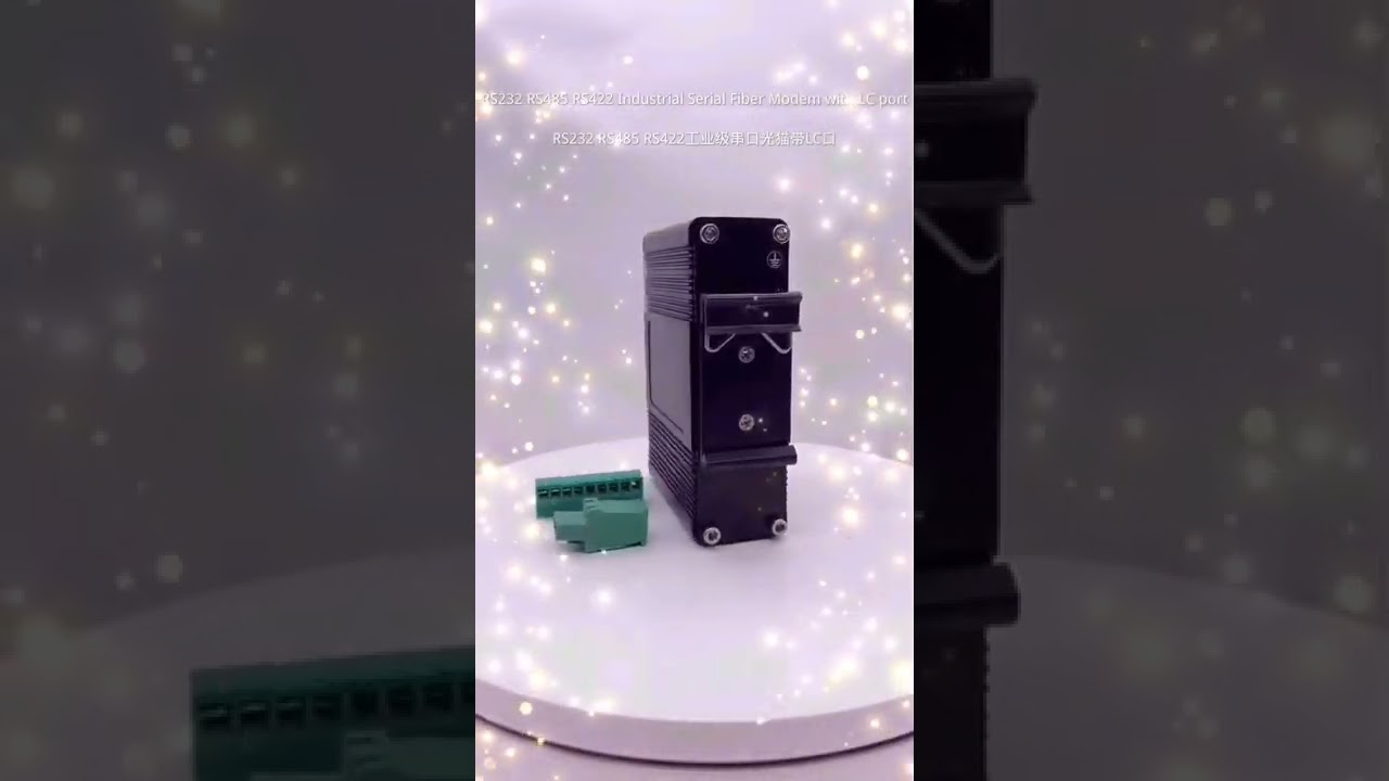 RS232 RS485 RS422 Industrial Serial Fiber Modem with LC