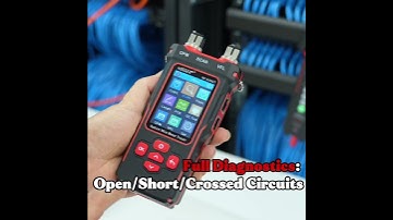 NF-859GT Review: Ultimate 10-in-1 LAN & Fiber Cable Tester (Save Time & Money!) #tools#networktester