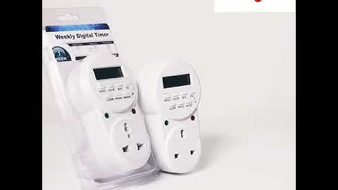 Click solutions electronic digital weekly timer