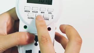 Click solutions electronic digital weekly timer