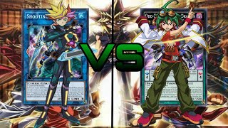 Yuya Sakaki vs Yusaku Fujiki [ Part 2] ( With anime clips) #Edopro #TheDuelingFox #yugiohtournaments