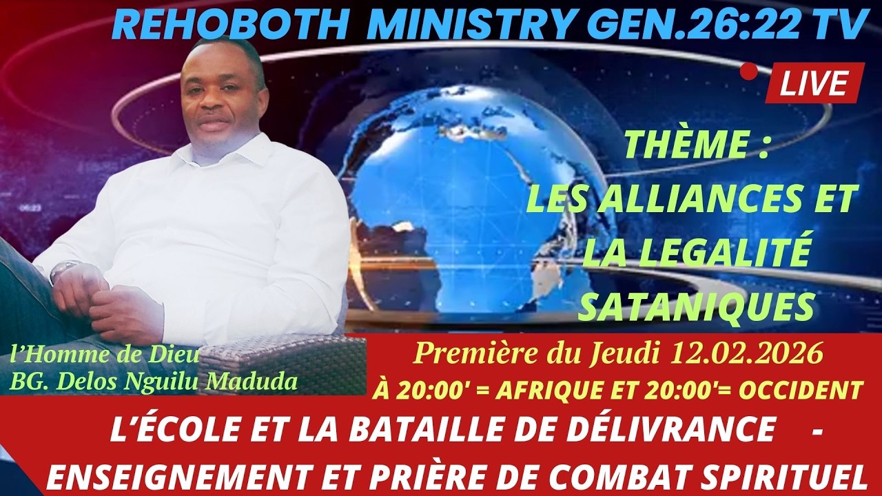 L'ÉCOLE ET LA BATAILLLE DE DÉLIVRANCE🔥🔥🔥AVOIR LA CONNAISSANCE SPRTL PR TA DÉLIVRANCE JEUDI 12 02 26