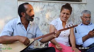 Huriye Ahuzar Ve Zeynel Ahuzar Elif Ana Huzurunda Mamko Baba İle Muhabbeti...