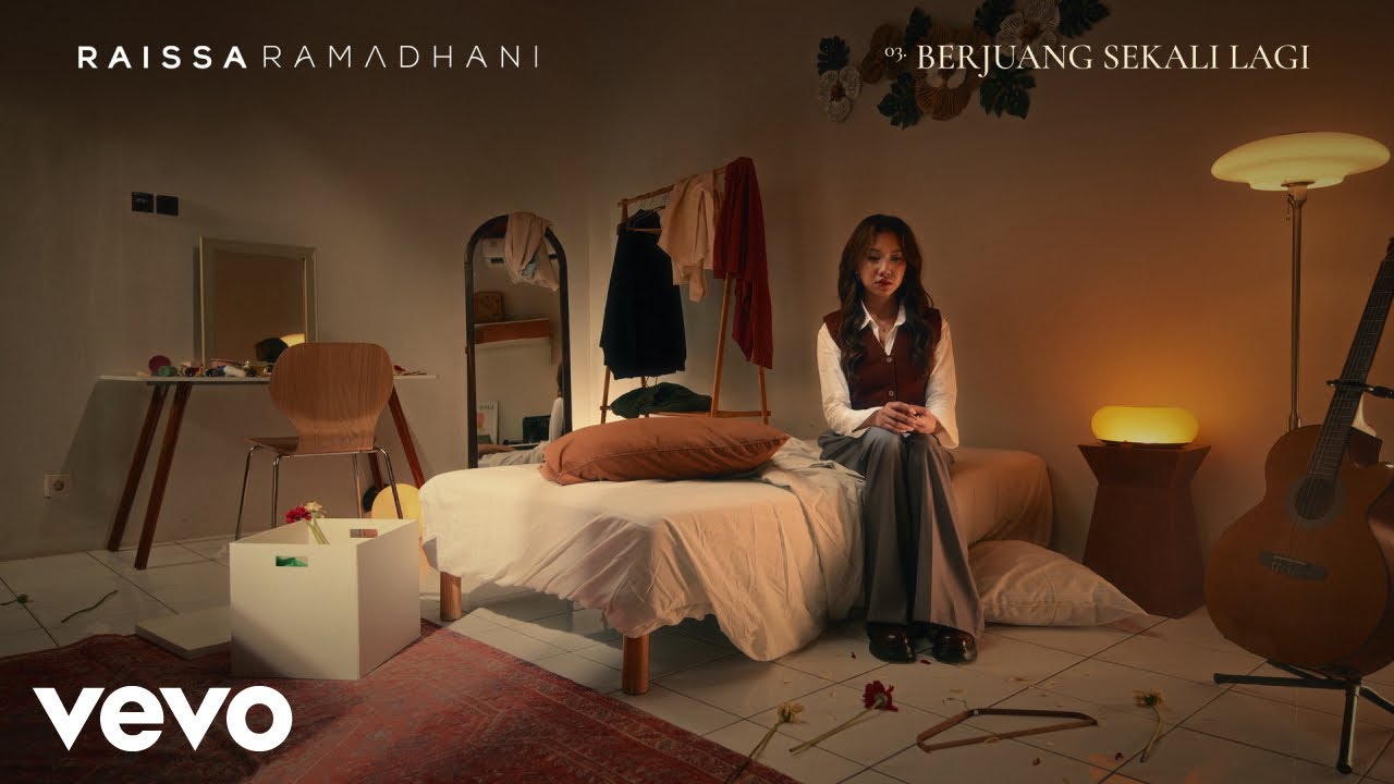 Raissa Ramadhani - Berjuang Sekali Lagi | Album Ribuan Rindu | Lyric Visualizer