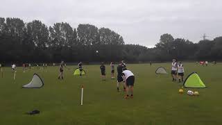 Progress Coaching Pre Season Pressing Game Soccer Practice