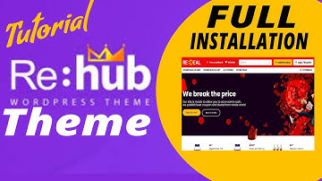 How to upload Rehub theme? Rehub theme new version installation | rehub theme Hindi tutorial