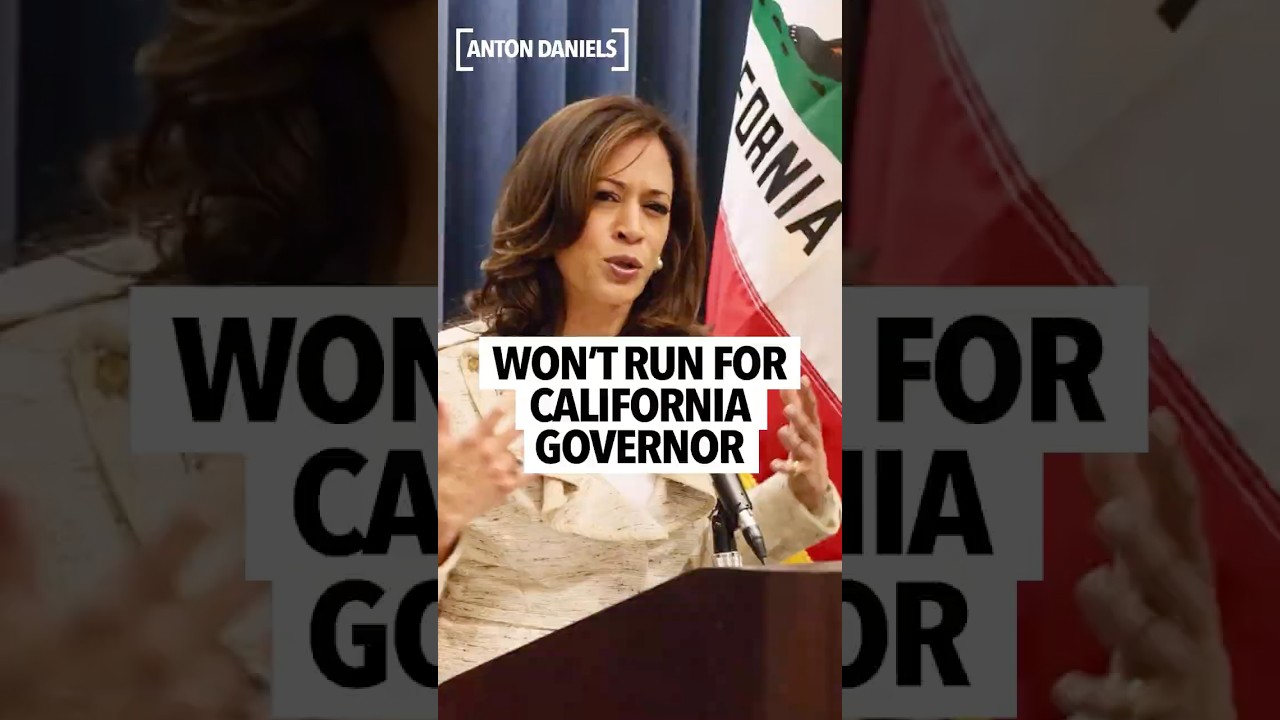 Kamala Harris turns down running for Governor California, gearing up for 2028 Presidential election