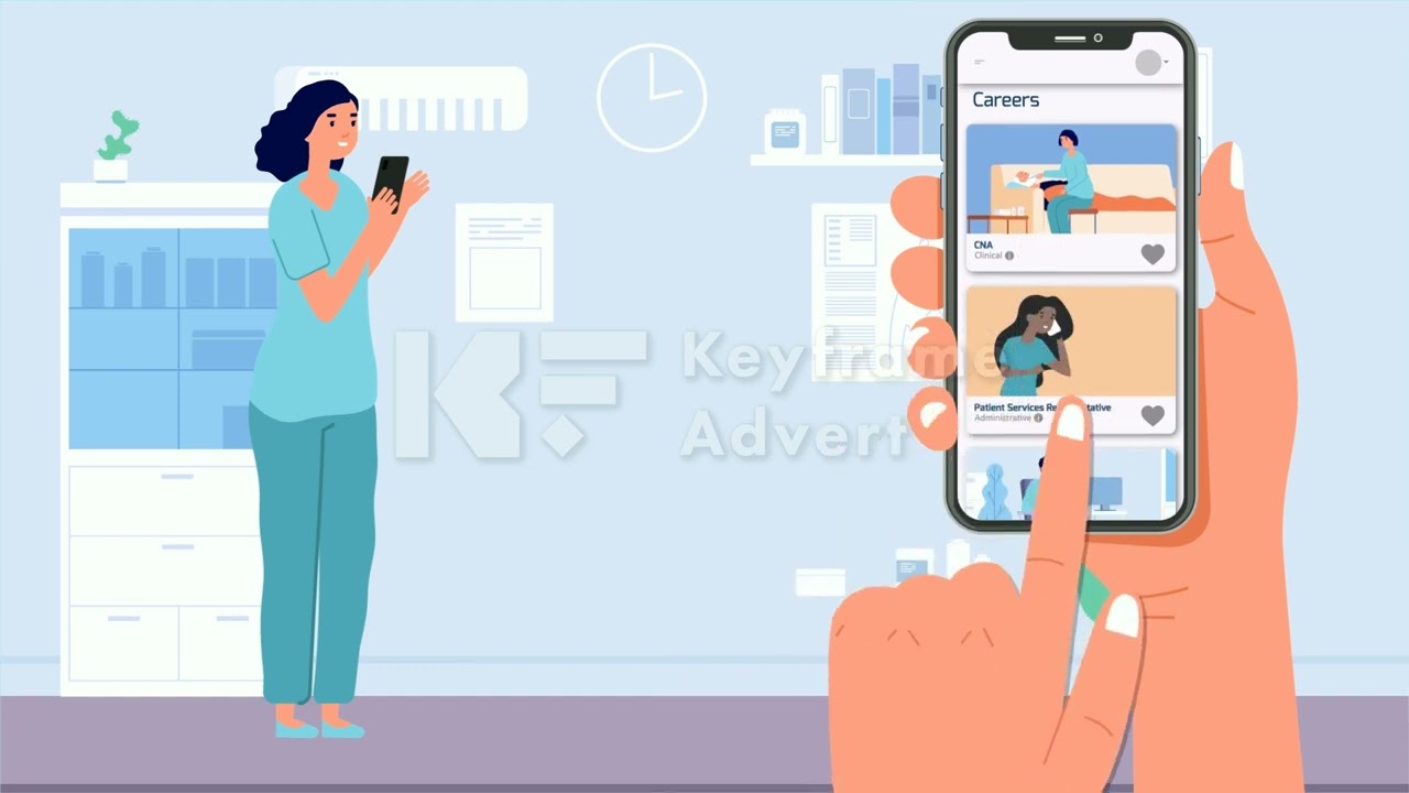 Transition - 2D SAAS Explainer Video  |  Healthcare Explainer Video